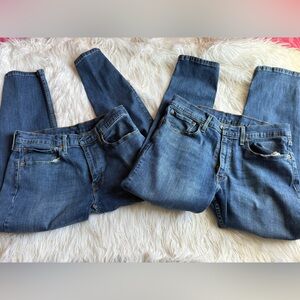Levi's Men's Straight Leg Blue Jeans Bundle
